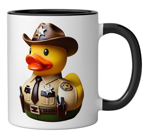 Taza de Cerámica Negro y Blanco 11 oz miniatura 2