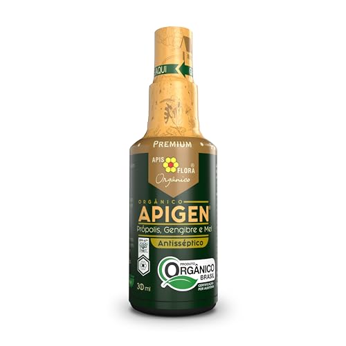 Apis Flora Apigen Orgânico - Própolis Mel E Gengibre Spray 30 mL