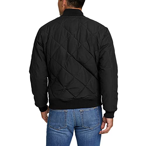 Buy Eddie Bauer Men's 1936 Skyliner Model Down Jacket, Black Tall XL at
