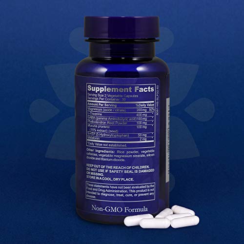 image for Kansha Alchemy Natural Sleep Aid with Magnesium, Mucuna Puriens, L The