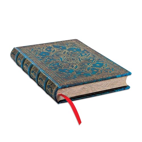 Paperblanks Azure (Equinoxe) Midi Lined Hardcover Journal (Elastic Band Closure): Lined Midi - Image 2