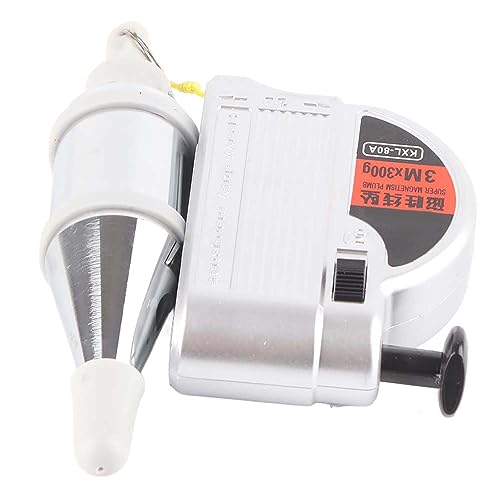 Bob de plomberie magnétique de 3m fil à plomb automatique pour mesure verticale
