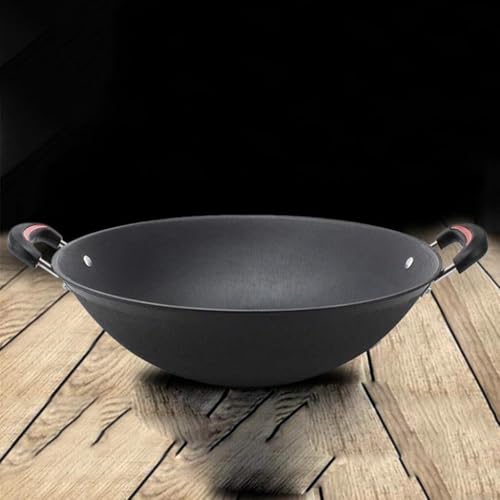 Wok de Hierro Fundido 36 cm Fondo Redondo miniatura 5