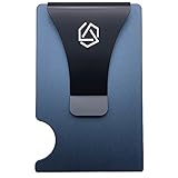 Loex Carbon Fiber Minimalist RFID Wallet-Slim Money Clip Card Holder For Men and Woman