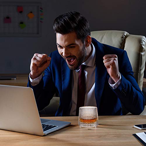 Copos de Whisky DoitOOL sem chumbo, copo de uísque, estiloso, antigo, para coquetéis, bebidas de uís