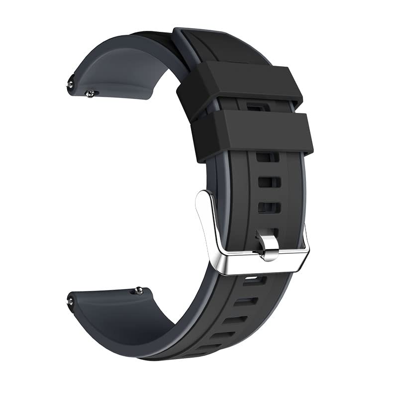 Bracelet silicone souple 22mm pour Garmin Venu 2 respirant et résistant à la sueur