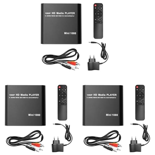 Lecteur multimédia Full HD 1080p compatible codec H.264 et RMVB