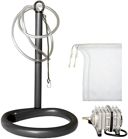 Worm Brew – Compost Tea & Worm Casting Tea Brewer – 5 Gallon Bucket Aerator (Pump Included) D10 Worm Brew – Compost Tea & Worm Casting Tea Brewer – 5 Gallon Bucket Aerator (Pump Included) D10