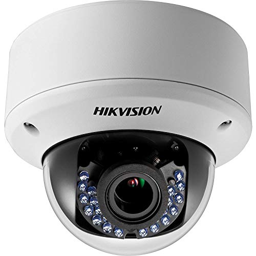 Hikvision DS-2CE56D5T-AVPIR3ZH Outdoor Turbo HD IR Dome Camera w/BNC, HD1080P, True WDR, Smart