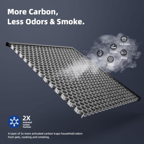 Image of 5510 Filter Q Replacement for Winix 5510 and 5520 Air Purifier, 1x H13 True HEPA + 1x Activated Carbon (Part# 1712-0123-00)