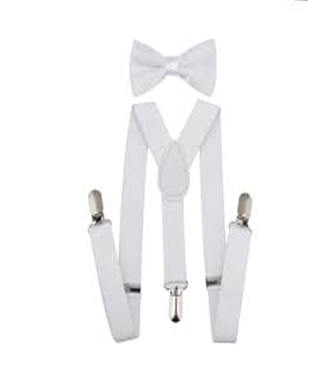 rr design Men's Y-Back Suspender with Velvet Neck Bow tie- Free size-picture-10