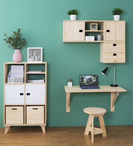 Accessoire pour étagère de cubes résolvant le manque de place et de rangement