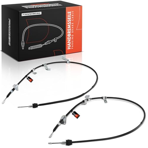 Frankberg 2x Handbremsseile Scheibenbremse Hinten Kompatibel mit i30 GD 1.4L 1.6L 2011-2017 i30 Coupe 1.4L 1.6L 2013-2017 i30 Kombi Van GD GDE 1.4L 2015-2025 Replace# 59760-A6300