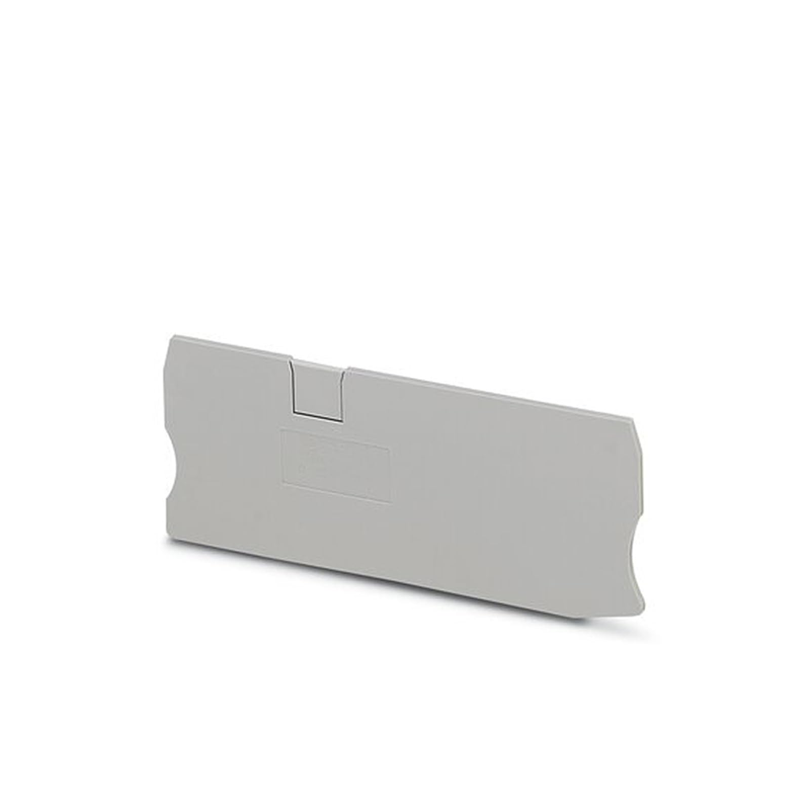Plaque d'extrémité D-ST 16-TWIN grise pour bloc de jonction traversant - 2