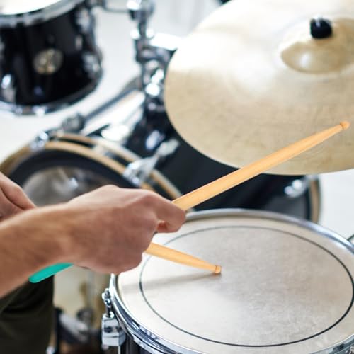 Vaguelly - Baquetas de madera de arce, tamaño 7A, 6 pares, para batería, práctica diaria, conciertos y bandas juveniles miniatura 5