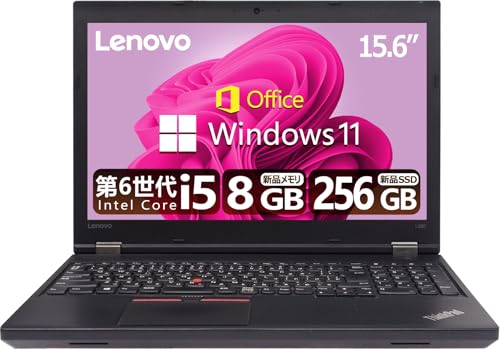 �y�����ςݕi�z ���m�{�m�[�g�p�\�R��ThinkPad L560/L570 ��CPU:��6����Core i5/MS & Office 2019/15.6�C���`/Windows 11����/�e���L�[/DVD/USB3.0/����LAN/�m�[�g�p�\�R�� (2)������