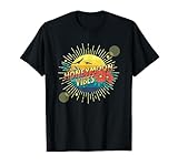 Retro Honeymoon Vibes New Wedding Bride Groom Vacation Women T-Shirt