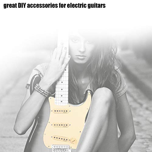 JOPESA Pickguard pré-câblé, Pickguard chargé de Guitare Pratique 1 Jeu Facile à Installer Pickguard pré-câblé for… - Les Beatles, Paul McCartney, John Lennon, RIngo Starr, George Harrison JOPESA Pickguard pré-câblé, Pickguard chargé de Guitare Pratique 1 Jeu Facile à Installer Pickguard pré-câblé for… – Image 5