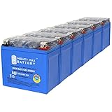 YTX5L-BSGEL 12V 4AH Replacement Battery Compatible with Duralast Gold GSX5L - 6 Pack