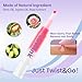 LaWink Extra-Sticky Facial Waxing Pen,Face Wax, Eyebrow Shaper Waxing Kit, Wax Wand, Facial Hair Removal For Eyebrow, Upper Lip, Chin, and Moustache with 20 Cotton Strips 3g Oil waxing kit for women