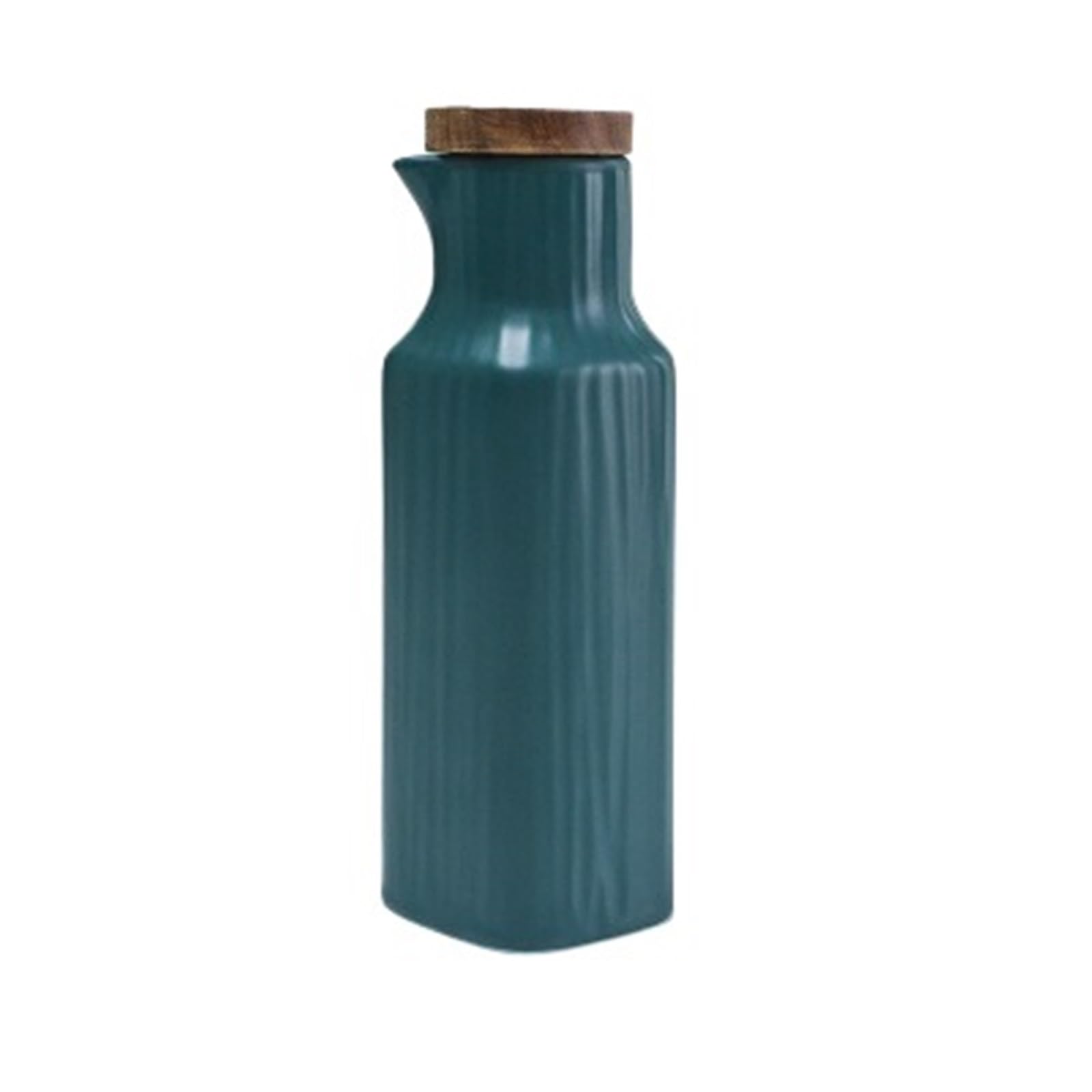 QAUUCP Ceramic Olive Oil Dispenser Bottle Ceramic Vinegar Bottle Creative Soy Sauce Desktop Oil Pot Hotel Restaurant Pepper Cruet(Color3)