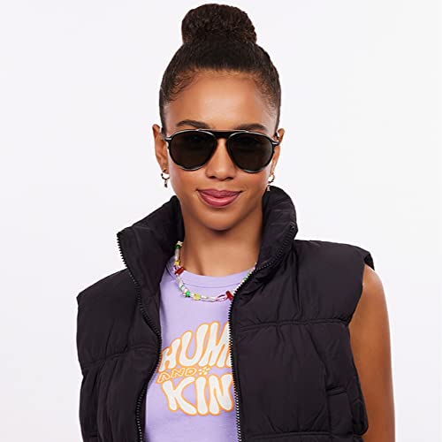 Image of Hip Hop Full Rim Pilot Branded and Stylish Sunglasses For Men & Women | Polarized and 100% UV Protected | Large | LK S15199