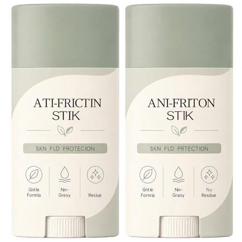 Stick anti-frottements portable et pratique pour les voyages en lot de 2
