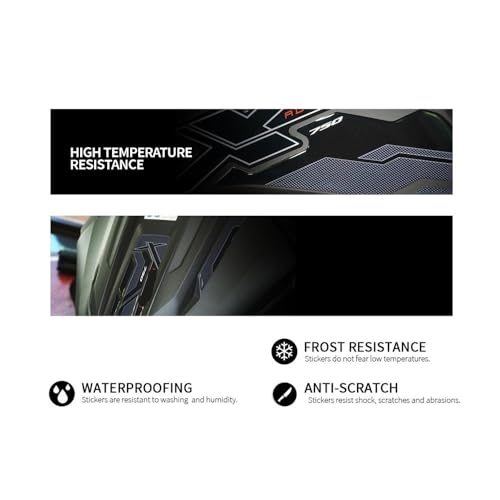Traction Pads NC750X Antidérapants Autocollants pour un Contrôle Optimal du Moto