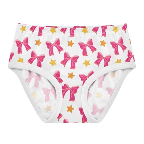 Girls' Underwear Butterfly Machine Stars Cotton Stretch Comfort Toddler Panties - Main Image