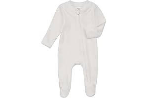 Organic Cotton Baby Footie Pajamas with Mittens: The Ultimate Comfort for Your Little Dreamers