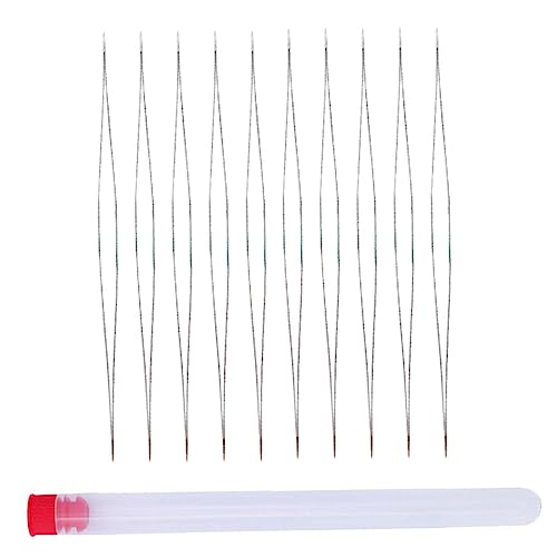 IWOWHERO DIY Sewing Tools Beading Needle Set Bead Threading Needles Stainless Steel Material