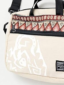 Amazon | [チャイハネ] ネイティブ柄ミニショルダーバッグ CVNP0107