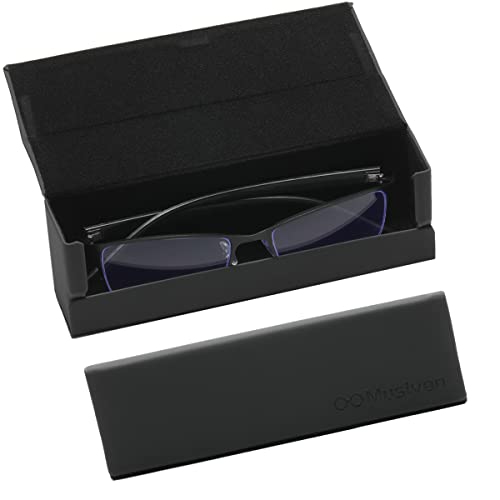 Musivon Etui Lunettes Rigide - Étui à Lunettes Premium pour Hommes Femmes Enfants Lunettes de Soleil Cover