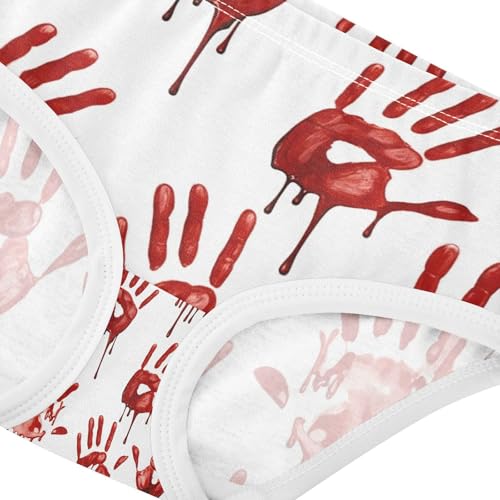 Realistic Bloody Hand Halloween Toddler Girls's Underwear 2T 202c18464