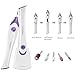 TOUCHBeauty Nail File Electric 5in1 Manicure Pedicure Set with Stand,Professional Natural Nail Drill Buffer Shine Tool for Fingernails Toenails Purple TB-1335