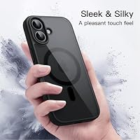 JETech Magnetische Hülle für iPhone 17, Schwarz – Ansicht 6