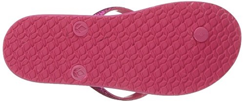 REEF Girl's LITTLE STARGAZER PRINTS Sandal, palm trees, 3-4 Medium US Toddler4