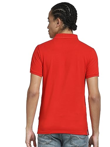 Image of Jack & Jones Men Cotton Slim Fit T-Shirt