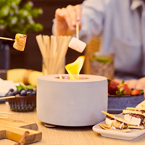 HomeBuddy Small Tabletop Fire Pit GoTinySpace