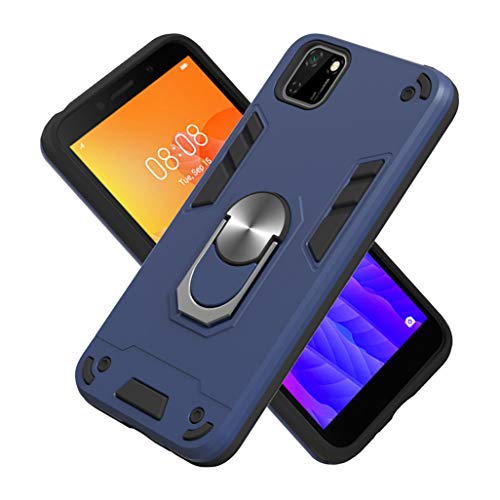 HAOTIAN Cover per Huawei Y5p, 360°Girevole