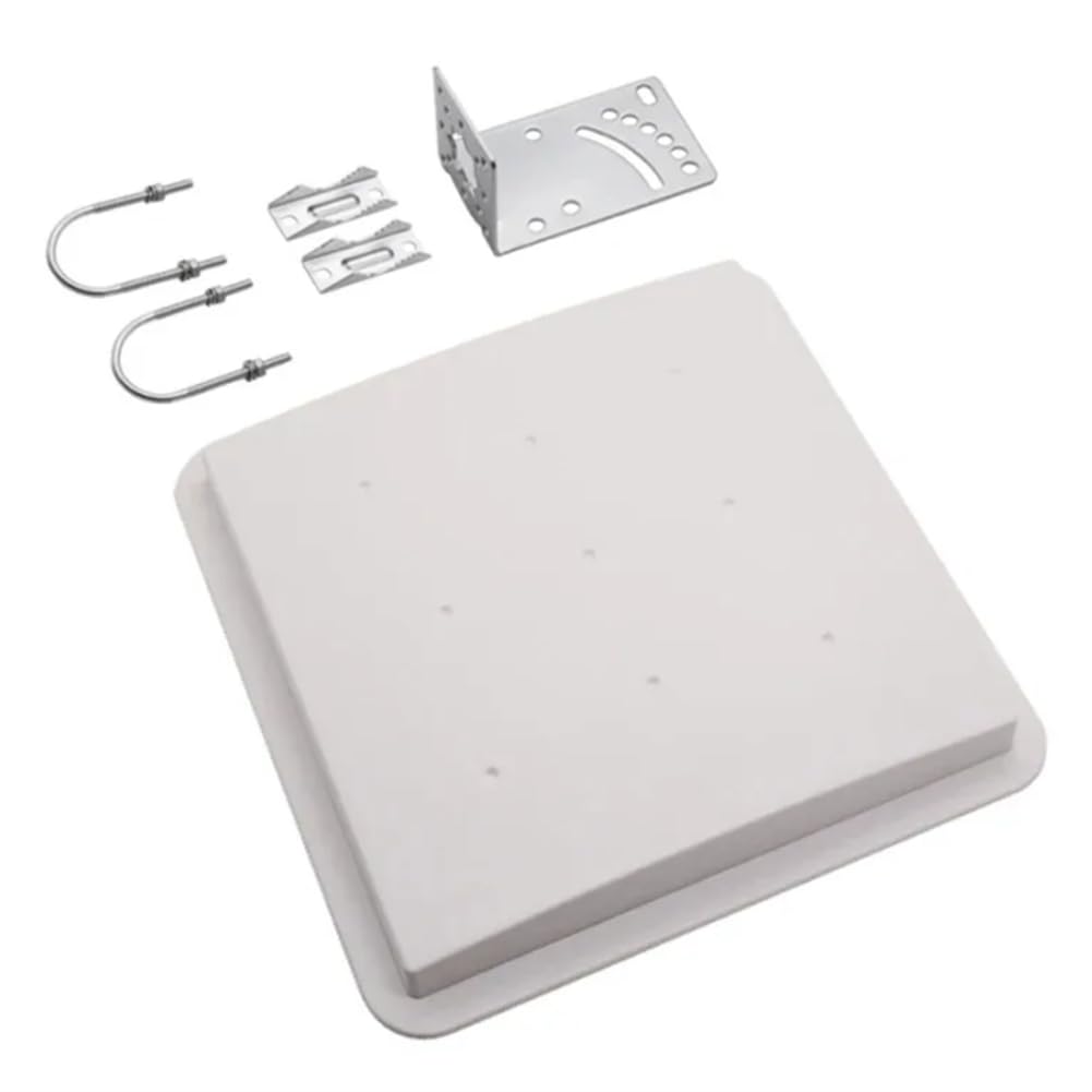 Antena RFID de 915 MHz con Soporte Metálico, Resistente Al Agua para Exteriores, Alta Ganancia de 9 DBi, IoT, Ultra Alta Frecuencia, Direccional, Conector N Hembra