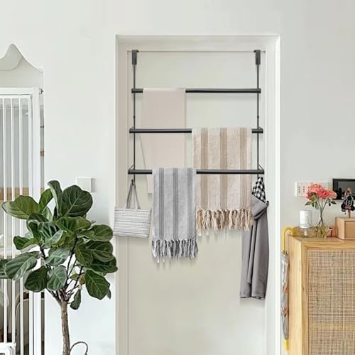 Livabber 3-Tier Over The Door Towel Rack thumb #6