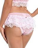 Semi-transparent - Fabriqués à partir d'un délicat tissu transparent, ces sous-vêtements transparents ont une allure extrêmement intime.