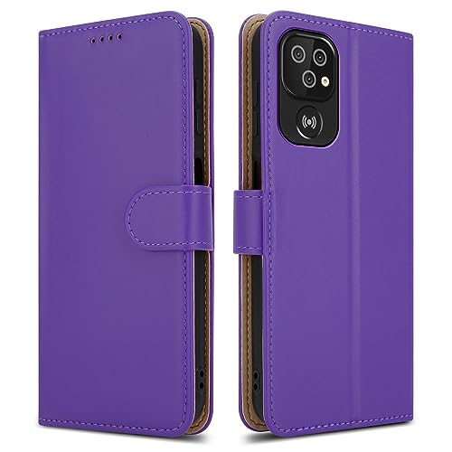 PIXFAB For Doro 8200 Leather Phone Case, Magnetic Closure Full Protection Book Folio Design