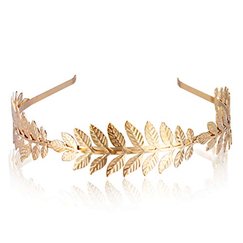 Diadema nupcial Corona de pelo Princesa corona Casco Guirnalda Diadema Romano Diosa...