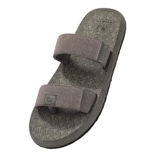 Image of Neeman's Commute Sandals for Men & Women | Adjustable Dual Strap Sandals | Cushioned Footbed | Ergonomic Comfort Sandals | Lightweight Everyday Casual Footwear