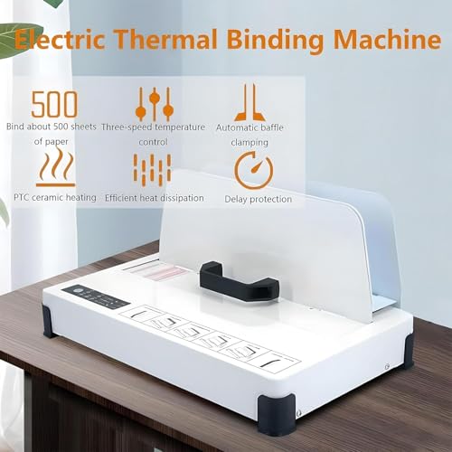 Relieuse thermique 300 W capacité 500 feuilles pour documents