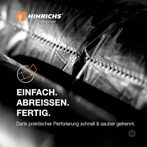 Hinrichs Müllsäcke 240L schwarz, extra stark 50 my, 100x125 cm, 15 Stück – Ansicht 4