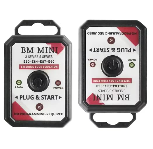 Nouvel Émulateur de Verrouillage de Direction ELV ESL pour BMW MINI Cooper E60 E84 E87 E90 Séries 3 et 5 Sans Programmation, Branchez et Démarrez