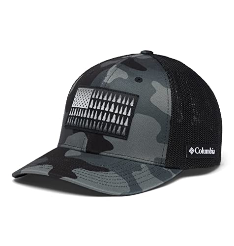 Image of Columbia Unisex Adult PFG Logo Mesh Ball Cap